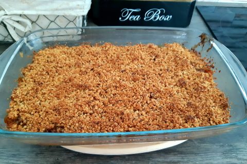Cliquez pour zoomer ! Crumble aux Pommes Thermomix par c@mille