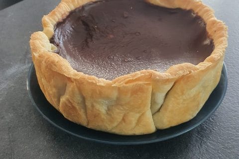 Cliquez pour zoomer ! Flan pâtissier au chocolat Thermomix par zayou99