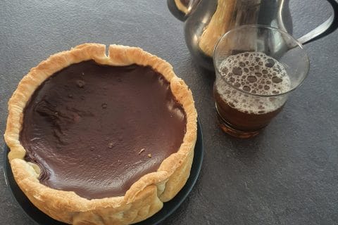 Cliquez pour zoomer ! Flan pâtissier au chocolat Thermomix par zayou99