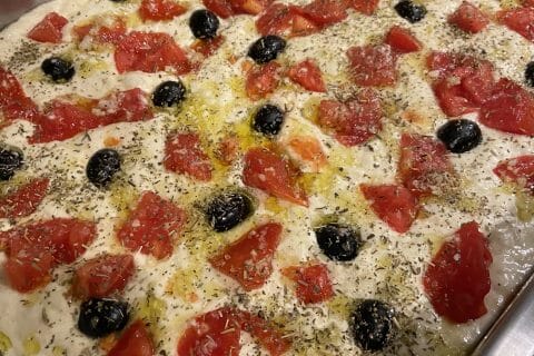 Cliquez pour zoomer ! Focaccia des Pouilles Thermomix par sylchacaya