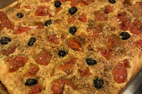 Cliquez pour zoomer ! Focaccia des Pouilles Thermomix par sylchacaya