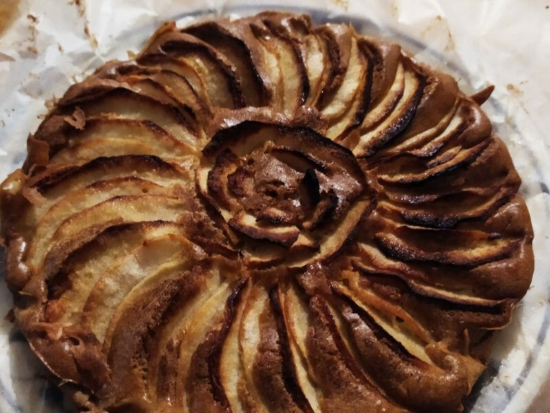 Cliquez pour zoomer ! Tarte Suisse aux pommes Thermomix par yasouka