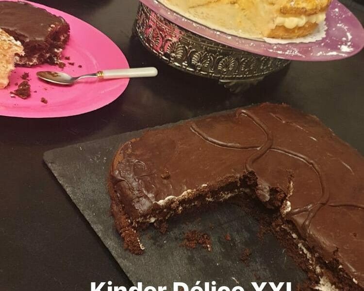 Cliquez pour zoomer ! Kinder Délice XXL Thermomix par sherine_dahlia