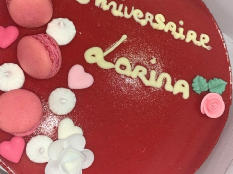 Cliquez pour zoomer ! Bavarois aux fraises Thermomix par cecile_52300