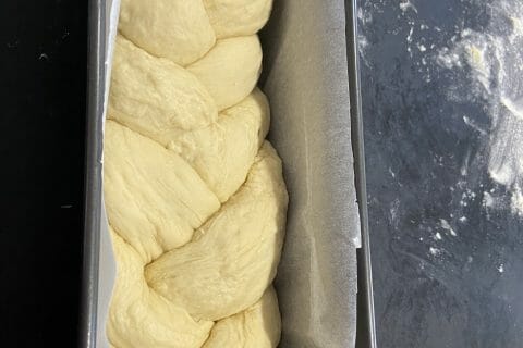 Cliquez pour zoomer ! Brioche tressée à la mie filante Thermomix par cecile_52300