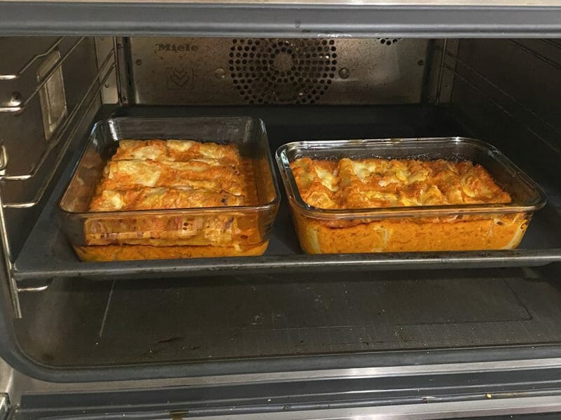 Cliquez pour zoomer ! Cannellonis farcis aux aubergines et courgettes Thermomix par NaoMix