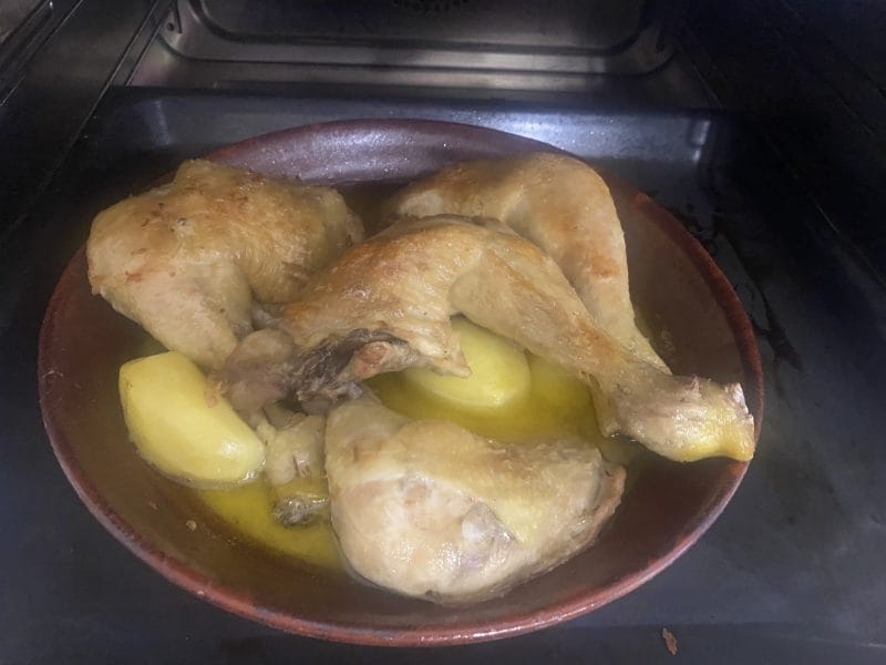 Cliquez pour zoomer ! Pollo al ajillo Thermomix par NaoMix