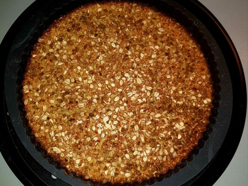 Cliquez pour zoomer ! Tarte aux pommes sans pâte Thermomix par Jez