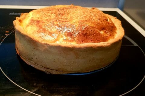 Cliquez pour zoomer ! Gâteau poireaux, lardons et fromage Thermomix par Jez