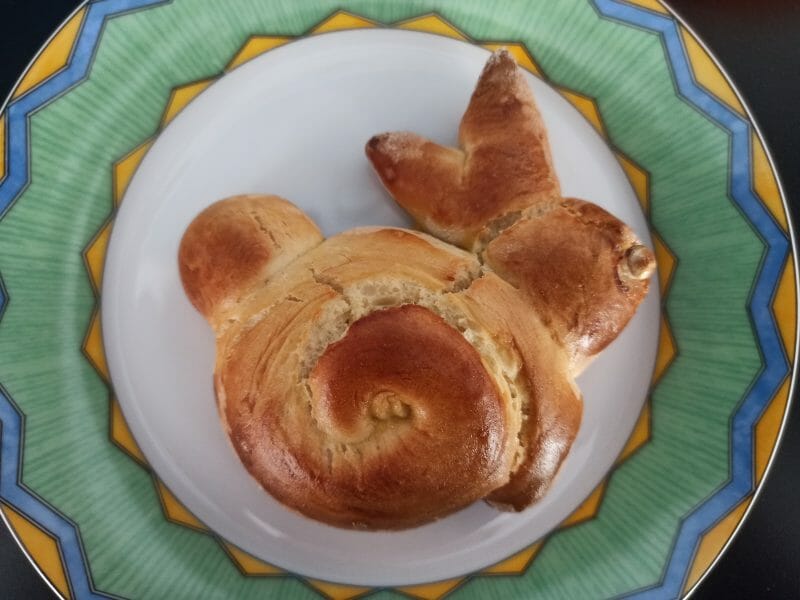 Cliquez pour zoomer ! Brioches lapin de Pâques Thermomix par christine_80