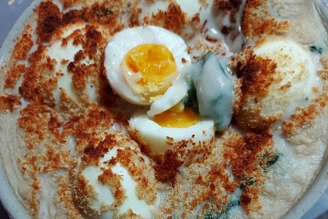 Cliquez pour zoomer ! Oeufs à la florentine Thermomix par Pita