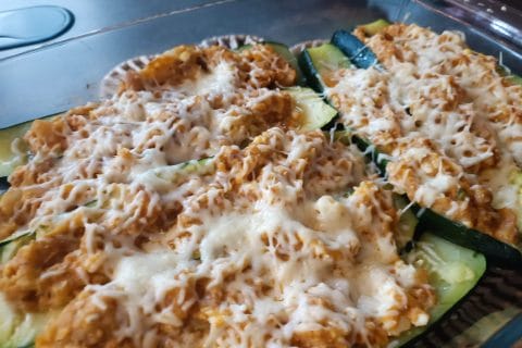 Cliquez pour zoomer ! Courgettes farcies au thon Thermomix par caroline59470