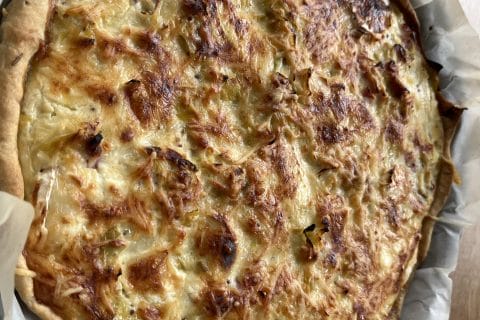 Cliquez pour zoomer ! Tarte aux poireaux Thermomix par caroline59470