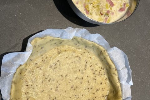 Cliquez pour zoomer ! Tarte aux poireaux Thermomix par caroline59470