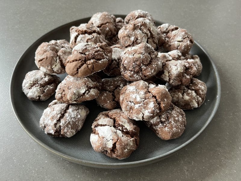 Cliquez pour zoomer ! Craquelés au chocolat Thermomix par caroline59470