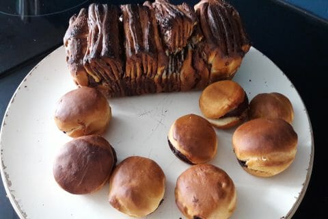 Cliquez pour zoomer ! Brioche à effeuiller à la cannelle Thermomix par Krn07