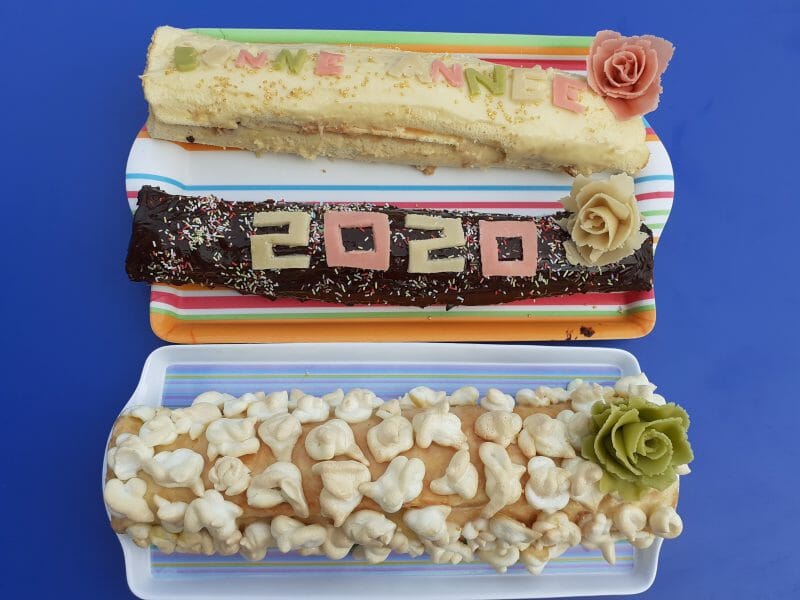 Cliquez pour zoomer ! Bûche au citron meringuée Thermomix par Krn07