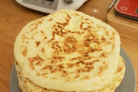 Cliquez pour zoomer ! Naans au fromage Thermomix par Chrishs