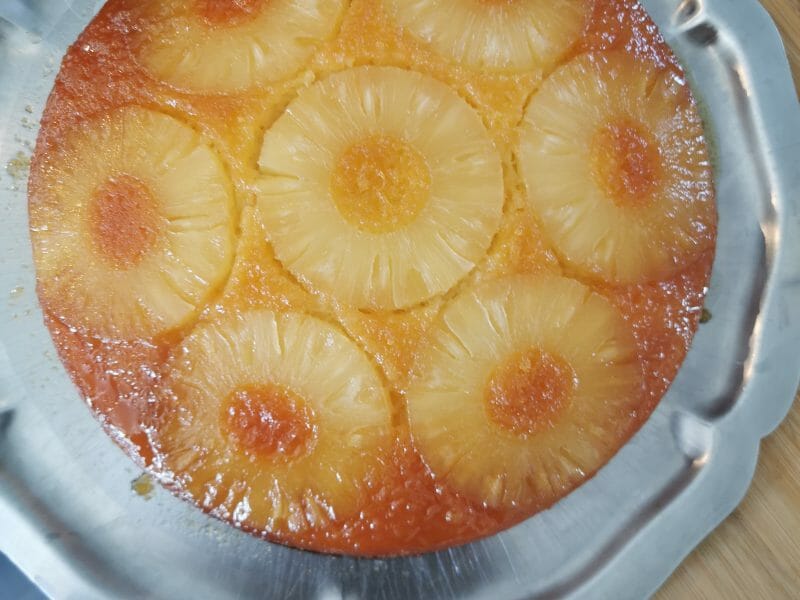 Cliquez pour zoomer ! Gâteau renversé à l’ananas Thermomix par vicky_5