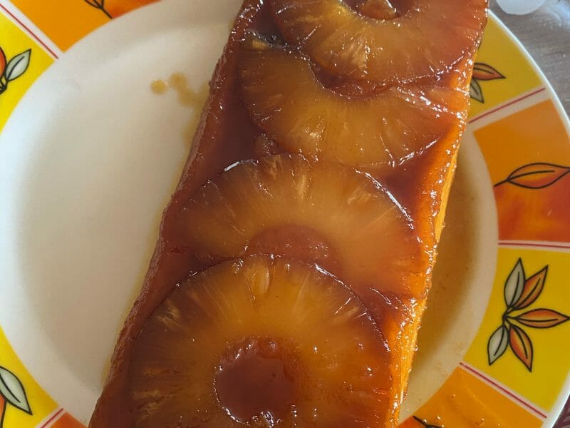 Cliquez pour zoomer ! Gâteau renversé à l’ananas Thermomix par ju_36