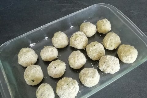 Cliquez pour zoomer ! Boulettes pois chiches et courgettes Thermomix par RoZze