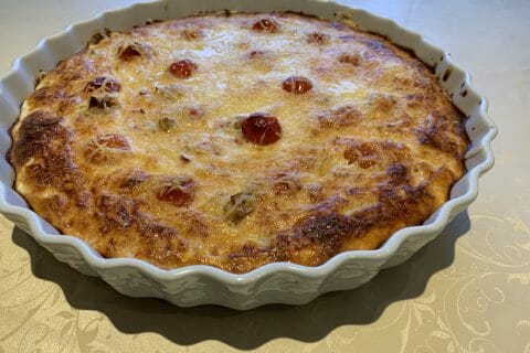 Cliquez pour zoomer ! Tarte au thon, tomate et moutarde Thermomix par chti95