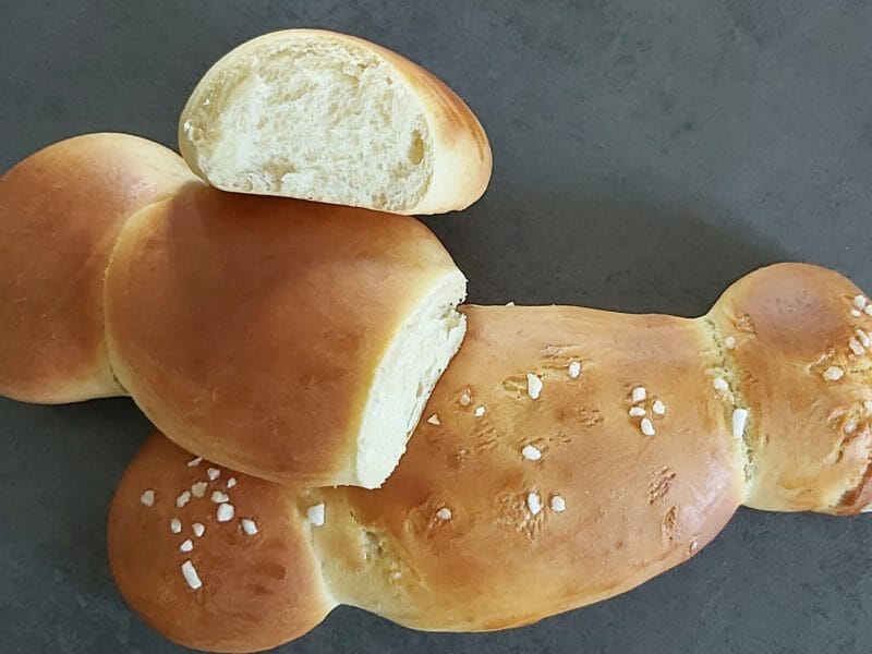 Cliquez pour zoomer ! Cougnou – Coquille de Noël Thermomix par Sabrina