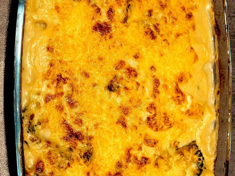 Cliquez pour zoomer ! Gratin de poulet et brocolis Thermomix par Sabrina
