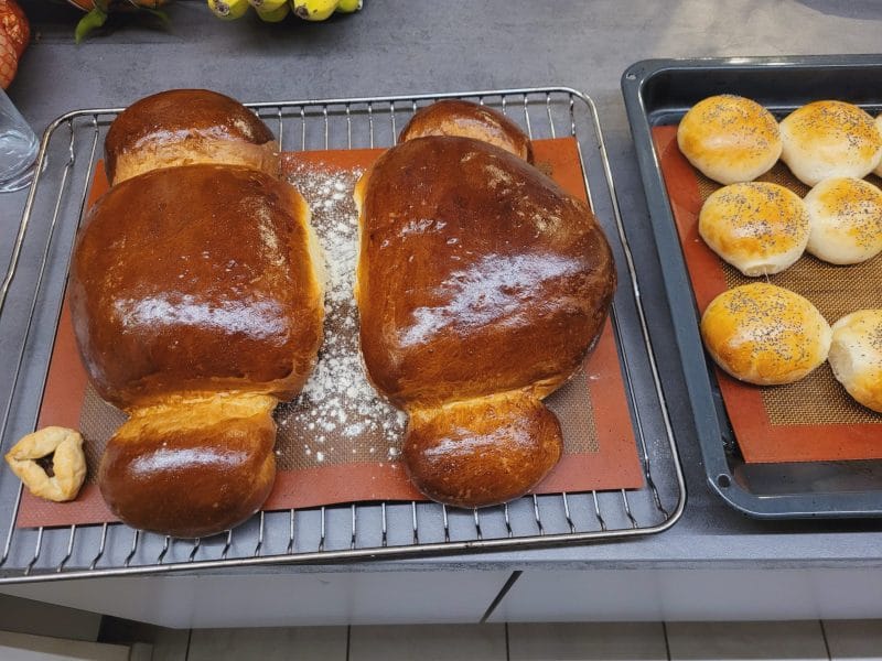 Cliquez pour zoomer ! Cougnou – Coquille de Noël Thermomix par Sabrina