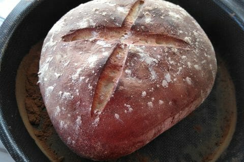 Cliquez pour zoomer ! Miche de pain Thermomix par vanes86