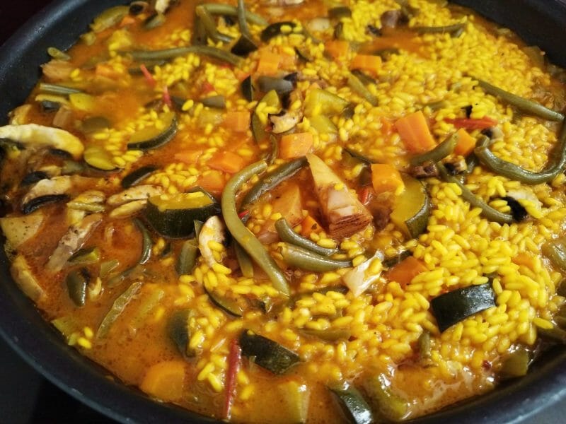 Cliquez pour zoomer ! Paella végétarienne Thermomix par matham