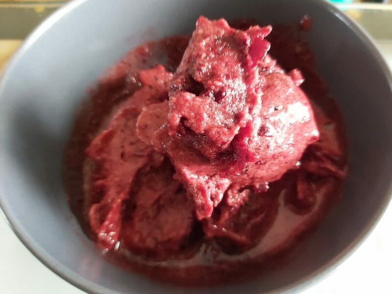 Cliquez pour zoomer ! Sorbet aux cerises Thermomix par karine_zp