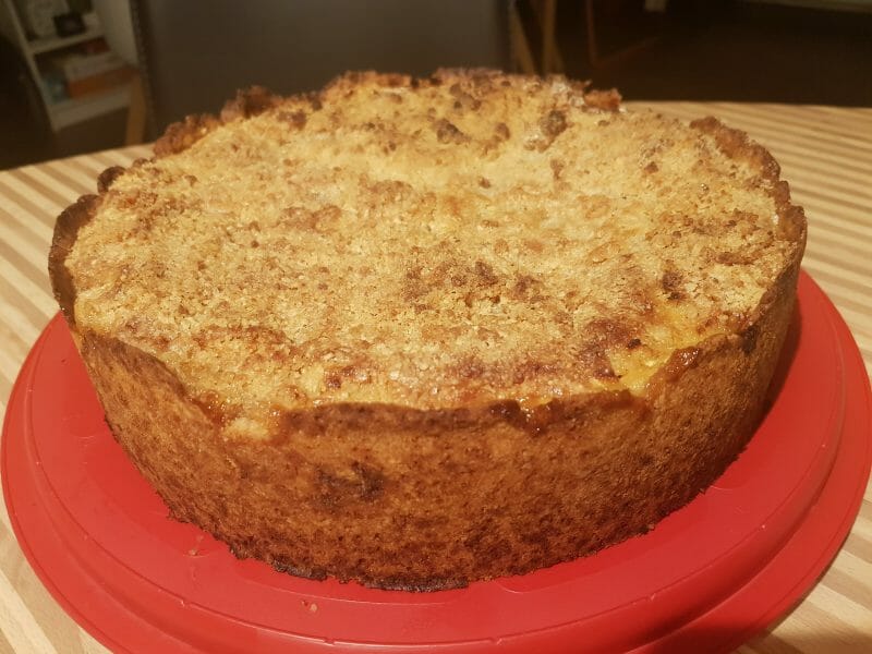 Cliquez pour zoomer ! Tarte aux pommes façon crumble Thermomix par aurorecook