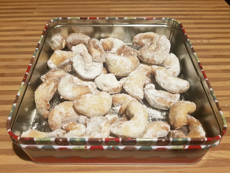 Cliquez pour zoomer ! Vanille Kipferl Thermomix par aurorecook