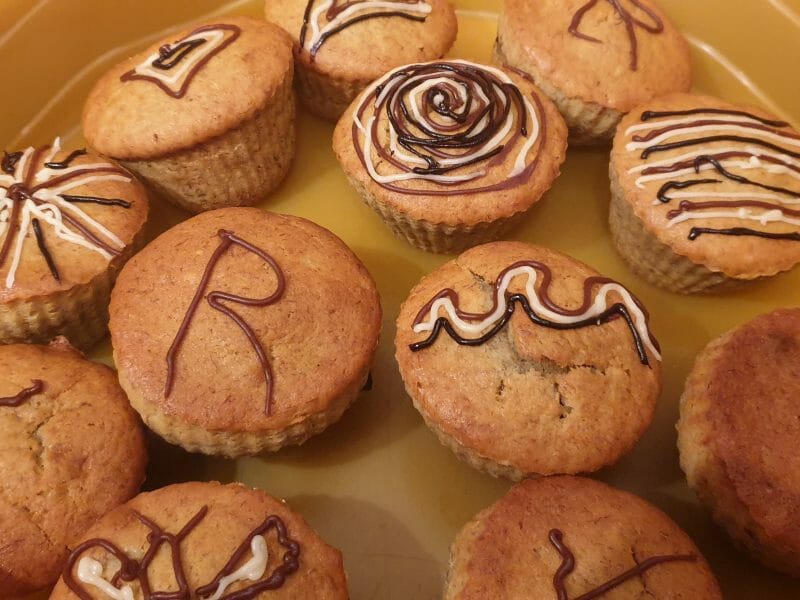 Cliquez pour zoomer ! Muffins à la banane Thermomix par Tyvaness76