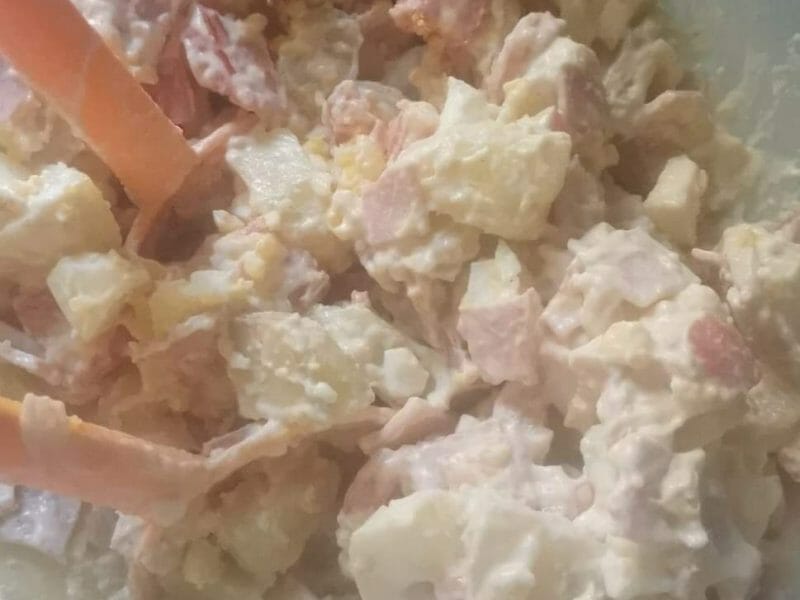 Cliquez pour zoomer ! Salade piémontaise Thermomix par justinejorisse