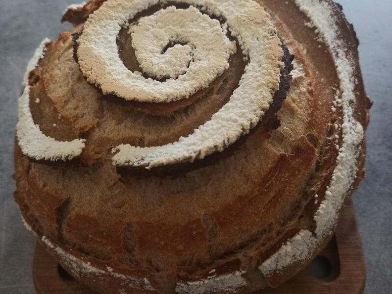 Cliquez pour zoomer ! Pain Cocotte Thermomix par Ju