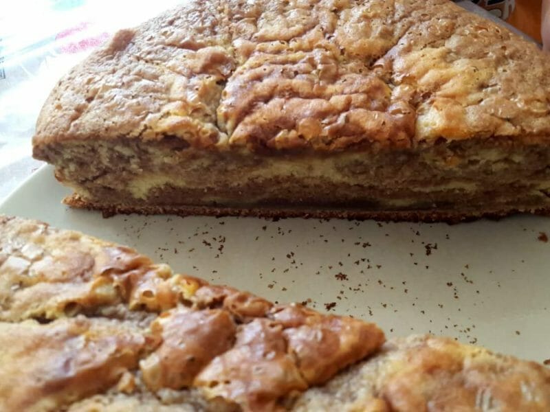 Cliquez pour zoomer ! Gâteau zébré Thermomix par mimi40