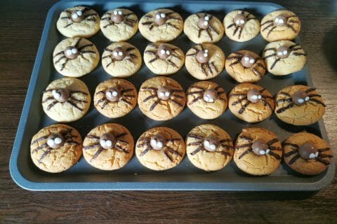 Cliquez pour zoomer ! Spider cookies – cookies araignées Thermomix par margot_14