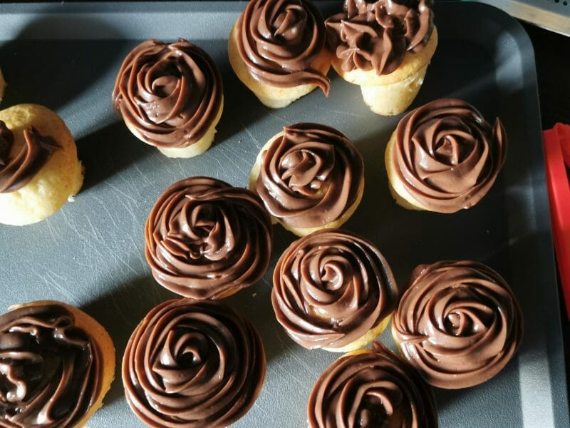 Cliquez pour zoomer ! Cupcakes au nutella Thermomix par margot_14