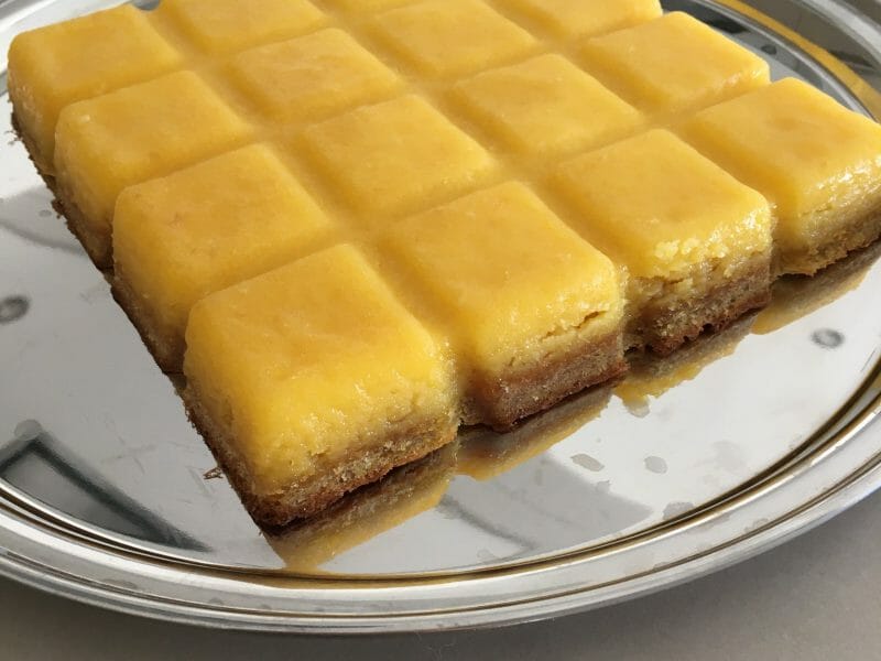 Cliquez pour zoomer ! Carrés au citron Thermomix par auregima84