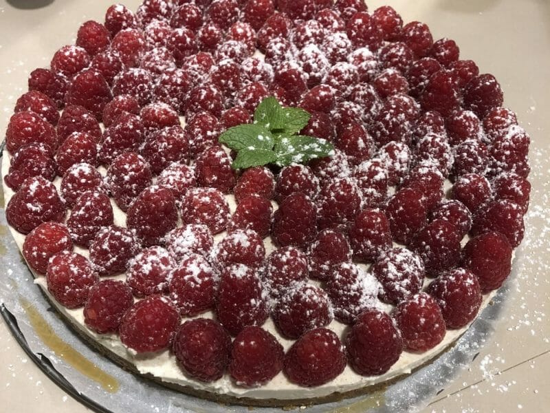 Cliquez pour zoomer ! Tarte aux fraises sans cuisson Thermomix par auregima84