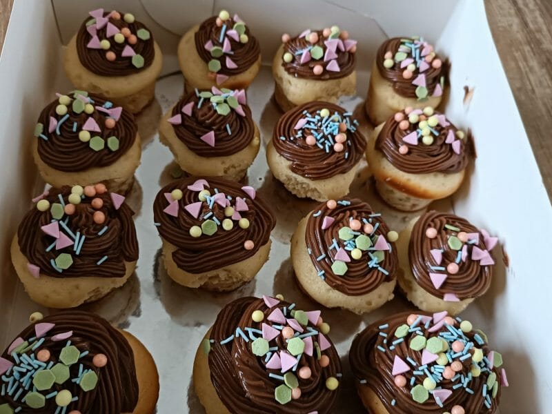 Cliquez pour zoomer ! Cupcakes au nutella Thermomix par nath_30