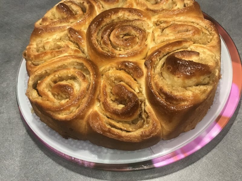 Cliquez pour zoomer ! Roulés aux pommes et à la cannelle Thermomix par Lucinda