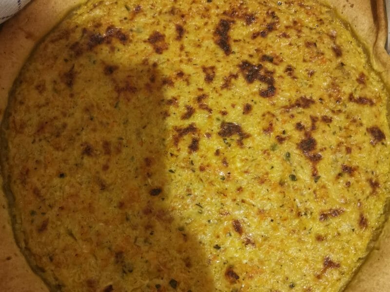 Cliquez pour zoomer ! Tarte courgettes et carottes Thermomix par steph1703