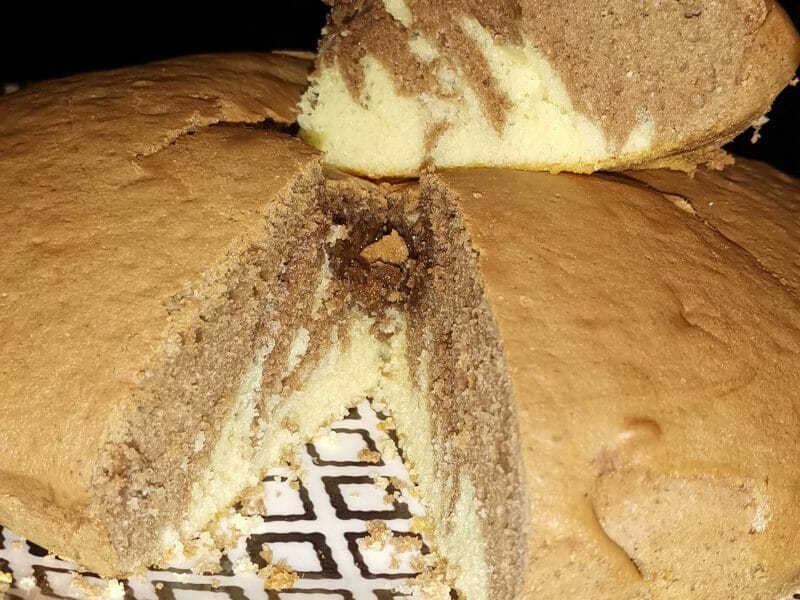 Cliquez pour zoomer ! Marbré au chocolat Thermomix par caroline_159