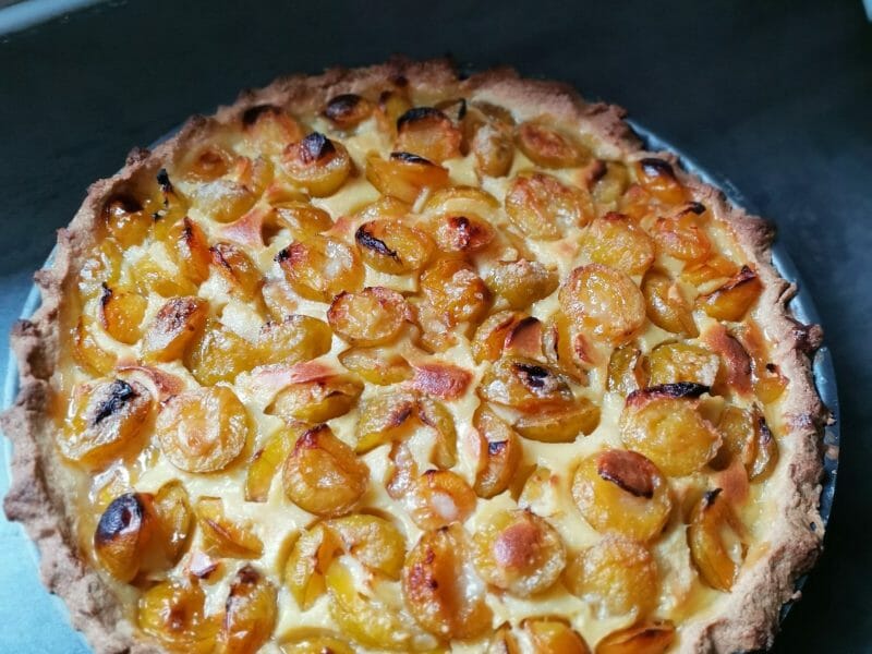 Cliquez pour zoomer ! Tarte aux mirabelles Thermomix par mariesouli