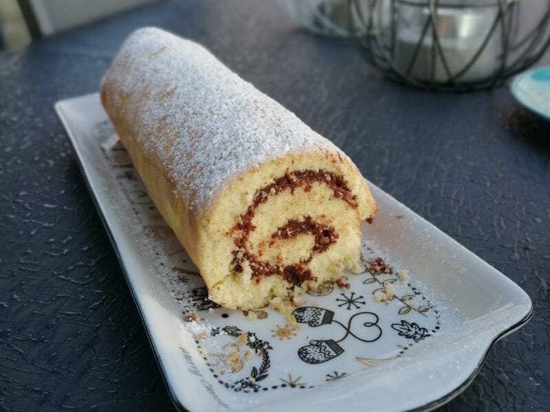 Cliquez pour zoomer ! Roulé à la mangue Thermomix par mariesouli