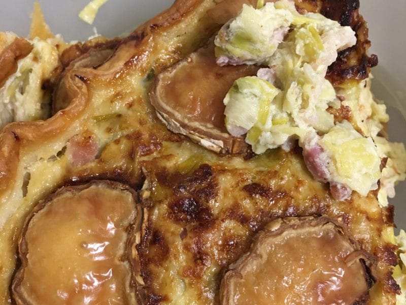 Cliquez pour zoomer ! Tarte aux poireaux Thermomix par missbzh