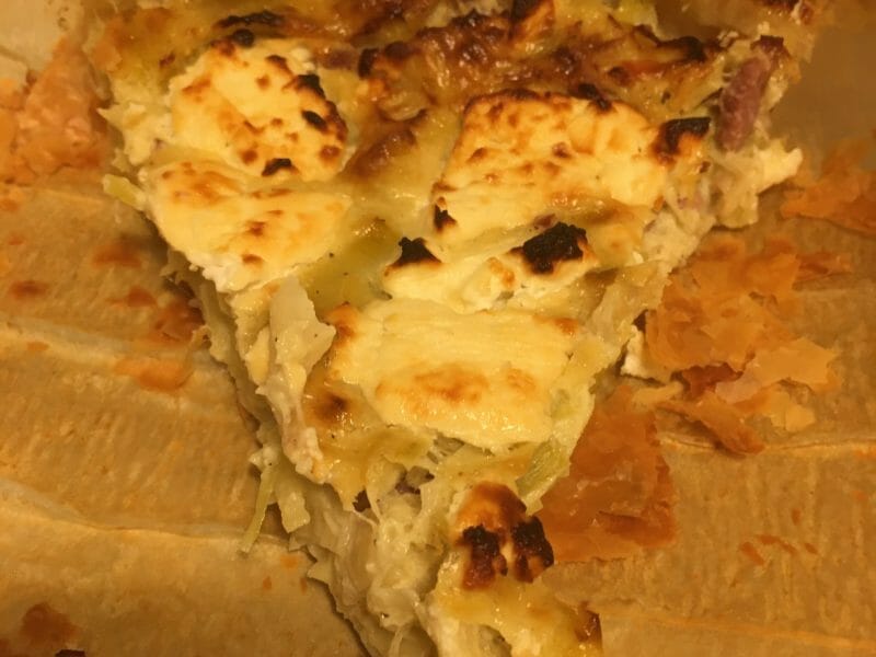 Cliquez pour zoomer ! Tarte aux poireaux Thermomix par missbzh